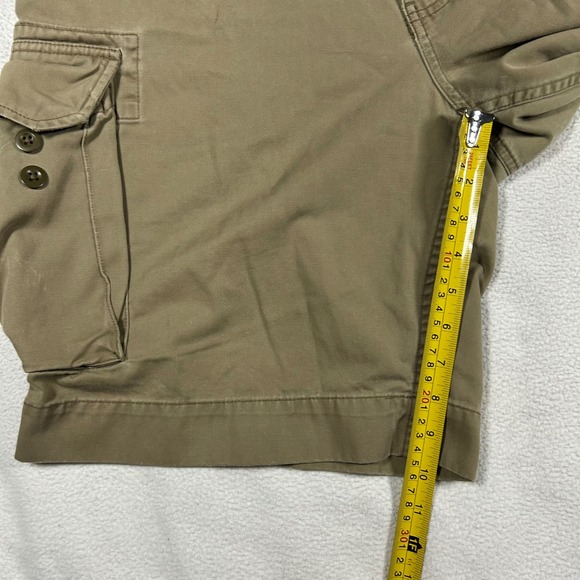 Polo Ralph Lauren Mens Tan Cotton Twill Cargo Shorts Khaki Size 36 Classic Fit - Picture 6 of 6
